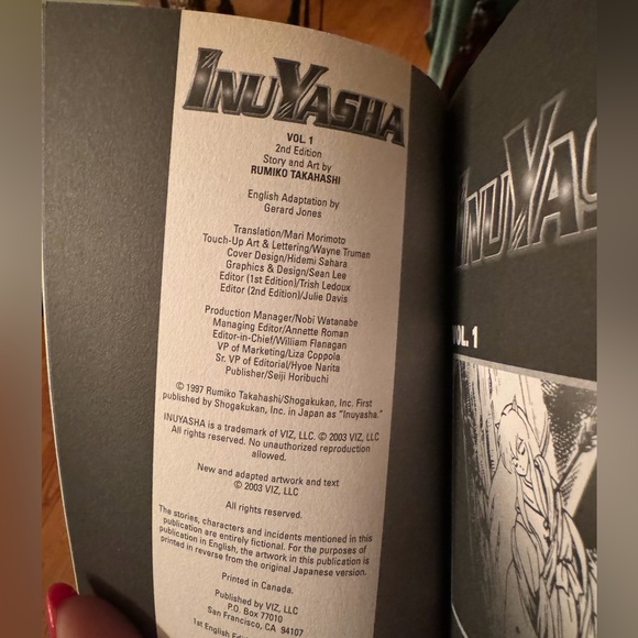 InuYasha volume 1 - Picture 10 of 10